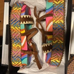 Kurt Geiger Multicolor Espadrille Sandals